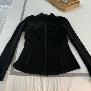 Lululemon define jacket size 8 black
